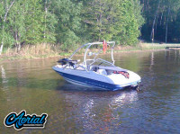 1994 Bayliner Capri 1850 with Airborne Wakeboard Tower
