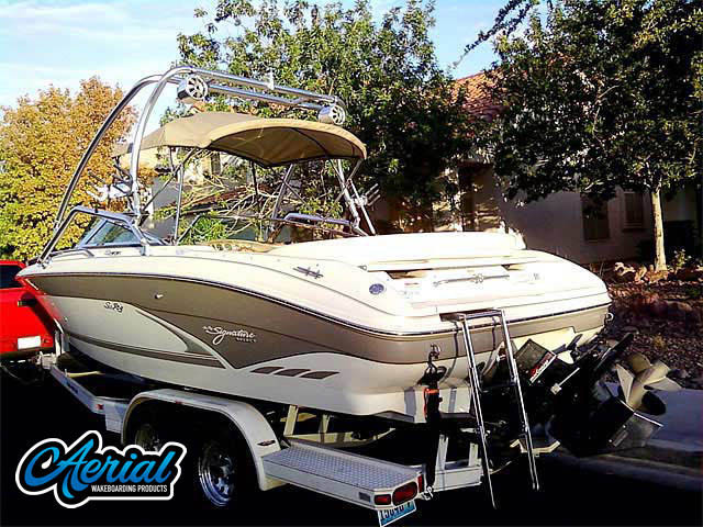 1998 Sea Ray 230 Signature Select with Airborne Wakeboard Tower Review