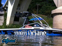 1990 Supra Conbrio with Airborne Wakeboard Tower