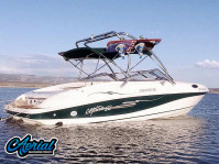 1998 Rinker Captiva 232 Cuddy  with Airborne Wakeboard Tower