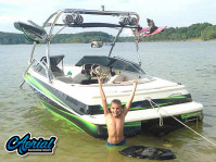 1996 Sylvan Runabout with Airborne Wakeboard Tower