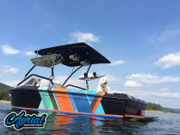 1983 Supra Rider with Airborne Wakeboard Tower