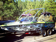 1989 Ski Brendella with Airborne Wakeboard Tower