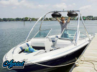 1986 Sea Ray Seville with Ascent Wakeboard Tower