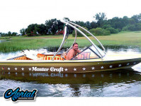 1982 Stars 'N Stripes 190 with Ascent Wakeboard Tower