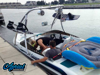 1997 Larson Flyer 176 with Ascent Wakeboard Tower