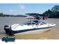 1999 Larson 185 with Ascent Wakeboard Tower