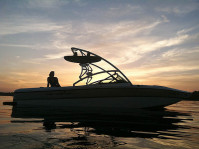 1997 Centurian Elite V-Drive with Assault Wakeboard Tower