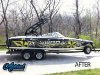1999 Supra Santera with FreeRide Wakeboard Tower
