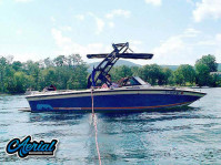 1990 Supra Sunsport with FreeRide Wakeboard Tower