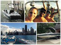 1998 Ski Supreme V210 Medalist with FreeRide Wakeboard Tower