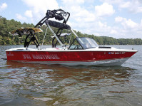 1985 Correct Craft Ski Nautique with FreeRide Wakeboard Tower