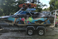 1995 Chaparral 1930 with Ascent Wakeboard Tower