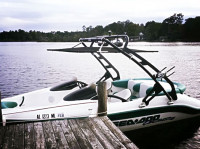 1997 Sea Doo Challenger 1800 with FreeRide Wakeboard Tower