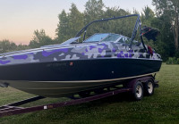 1993 Crownline 225 with Ascent Wakeboard Tower