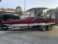 1994 Eliminator 230 Eagle wakeboard tower, speakers and bimini