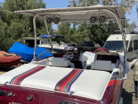 1994 Eliminator 230 Eagle wakeboard tower, speakers and bimini