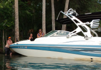 2008 Nauticstar 232DC with FreeRide Wakeboard Tower