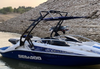 2007 Seadoo Speedster 200 wakeboard tower and bimini
