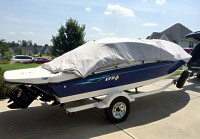 2006 Bayliner 175 folded wakeboard tower