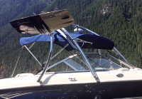 2008 Bayliner 185 wakeboard tower with racks and speakers