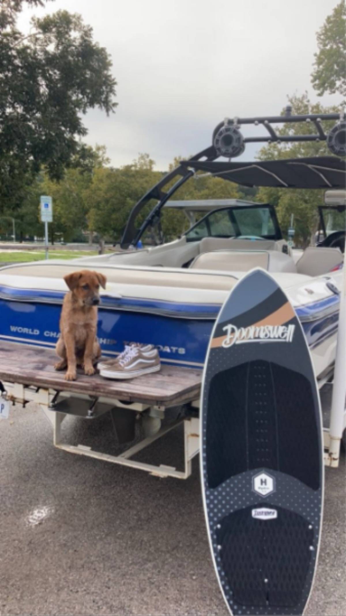 1997 Ski Centurion with a FreeRide Wakeboard Tower, photo 3 of 6