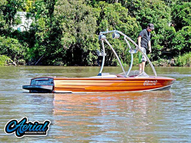 1966 Lewis Clinker with an Ascent 2.0 Wakeboard Tower, photo 1 of 3