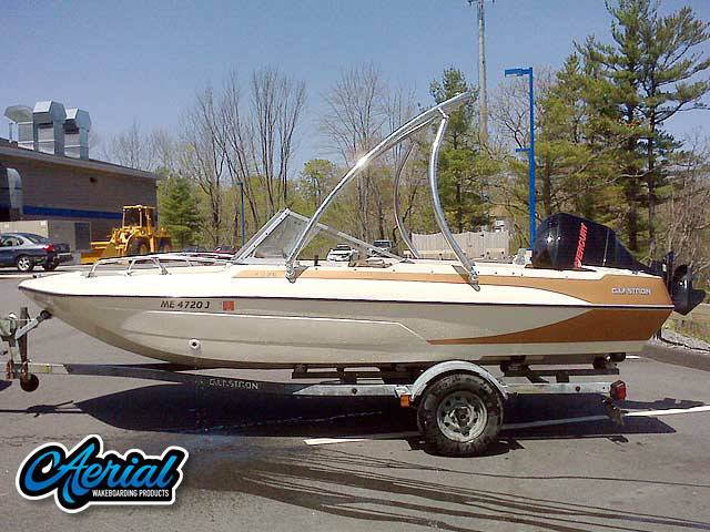 1973 Glastron V178 with an Ascent 2.0 Wakeboard Tower, photo 1 of 3