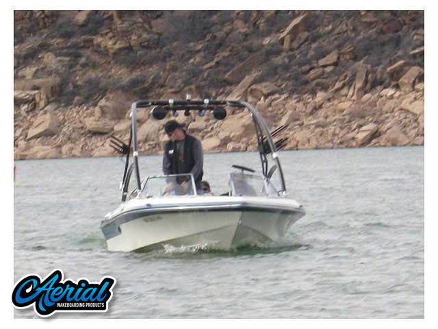 1980 Baja 19ss with an Assault Wakeboard Tower, photo 2 of 3