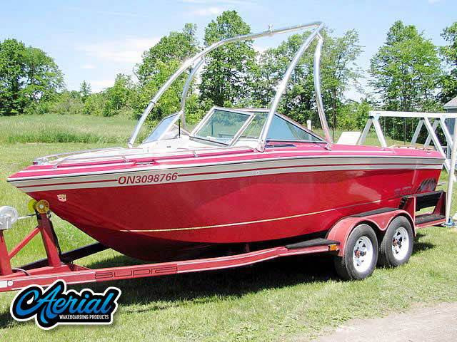1986 Supra Sunsport Skier with an Ascent 2.0 Wakeboard Tower, photo 2 of 6