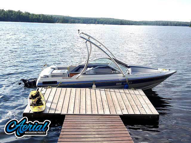1987 Doral Cobra TRX with an Ascent 2.0 Wakeboard Tower, photo 2 of 3