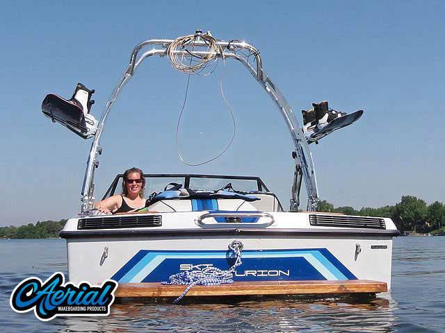 1987 Ski Centurion Tru Trac II with a FreeRide Wakeboard Tower, photo 3 of 3