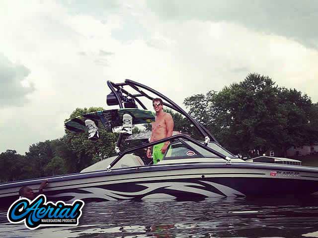 1987 Supra TS6M COMP with an Airborne 2.0 Wakeboard Tower