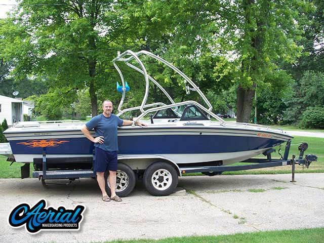 1988 Supra Mariah with an Airborne 2.0 Wakeboard Tower