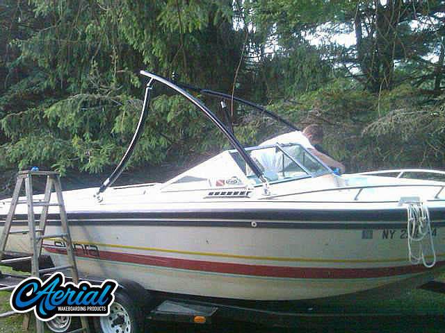 1988 Supra Sun Sport with an Ascent 2.0 Wakeboard Tower