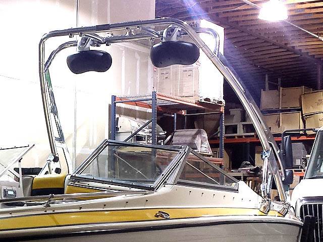 1989 Galaxy with a FreeRide Wakeboard Tower, photo 2 of 5