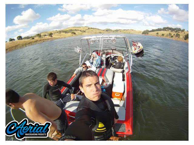 1989 Malibu Sunsetter with an Airborne 2.0 Wakeboard Tower, photo 2 of 4