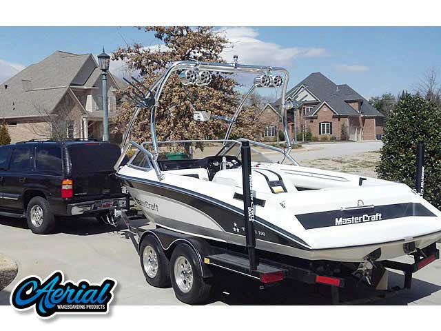 1989 Mastercraft TriStar 190 with an Airborne 2.0 Wakeboard Tower, photo 2 of 7