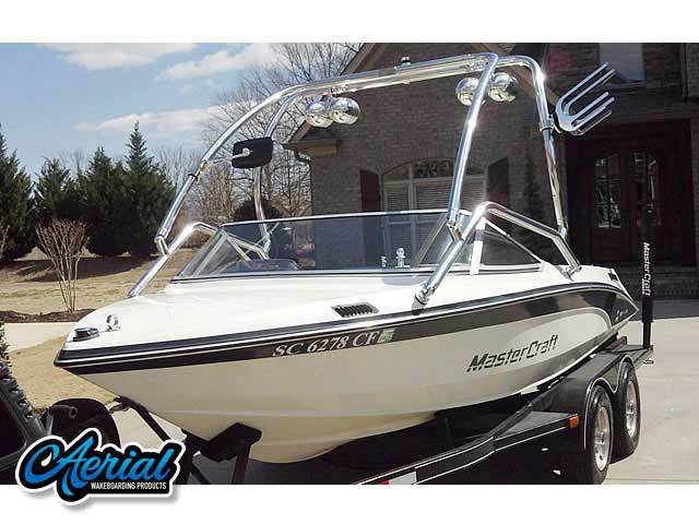 1989 Mastercraft TriStar 190 with an Airborne 2.0 Wakeboard Tower, photo 3 of 7