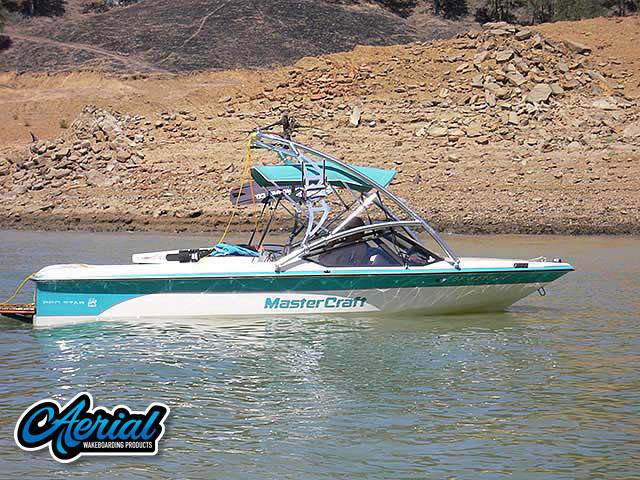 1990 ProStar 190 with an Assault Wakeboard Tower, photo 1 of 2