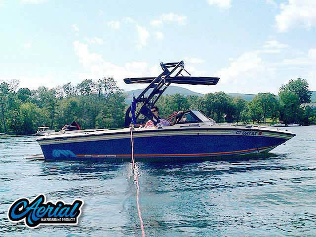 1990 Supra Sunsport with a FreeRide Wakeboard Tower