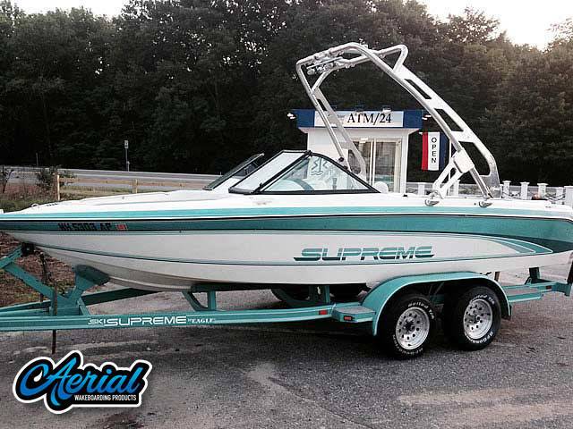 1991 Ski Supreme with a FreeRide Wakeboard Tower, photo 2 of 2