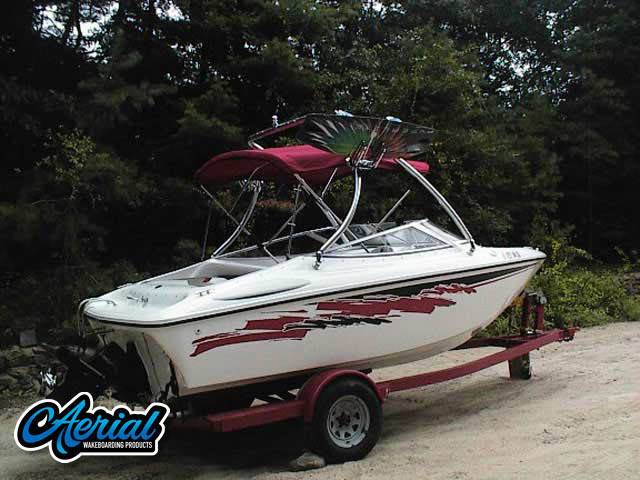 1992 Baja Islander with an Airborne 2.0 Wakeboard Tower, photo 2 of 2