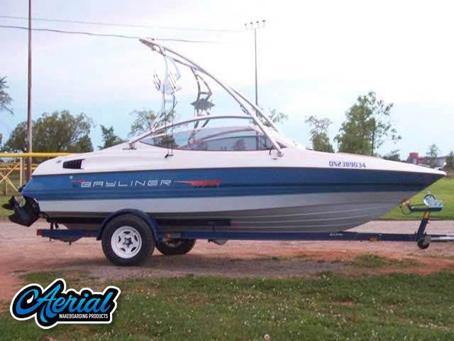 1992 Bayliner Capri with an Assault Wakeboard Tower, photo 3 of 4
