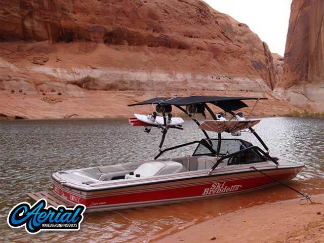 1992 Ski Brendella Pro Comp with an Airborne 2.0 Wakeboard Tower, photo 3 of 3