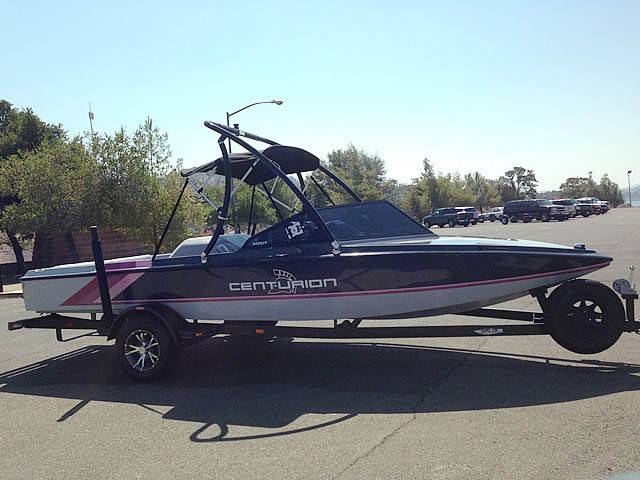 1992 Ski Centurion Falcon XP with an Ascent 2.0 Wakeboard Tower, photo 2 of 3