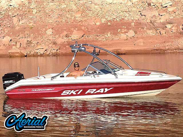 1993 Sea Ray Ski Rat with an Ascent 2.0 Wakeboard Tower, photo 2 of 4