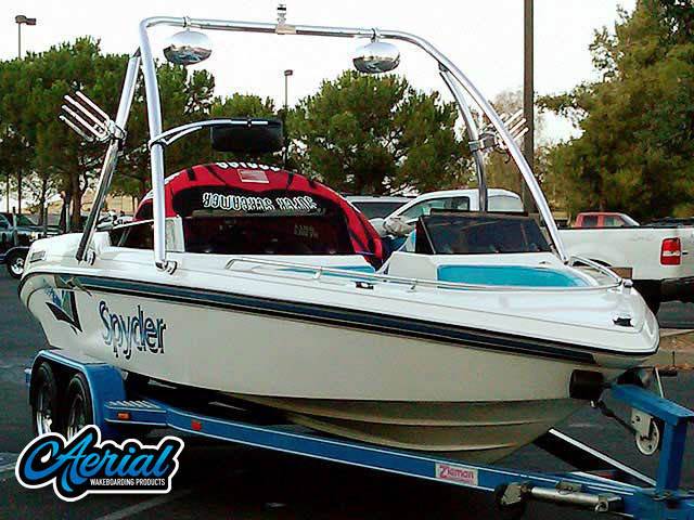 1993 Sea Swirl Spyder 188 with an Ascent 2.0 Wakeboard Tower, photo 3 of 6