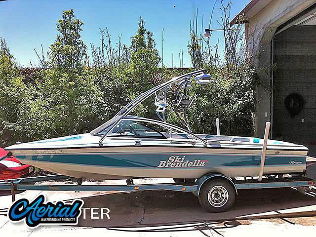 1993 Ski Brendella pro comp with an Assault Wakeboard Tower, photo 1 of 7