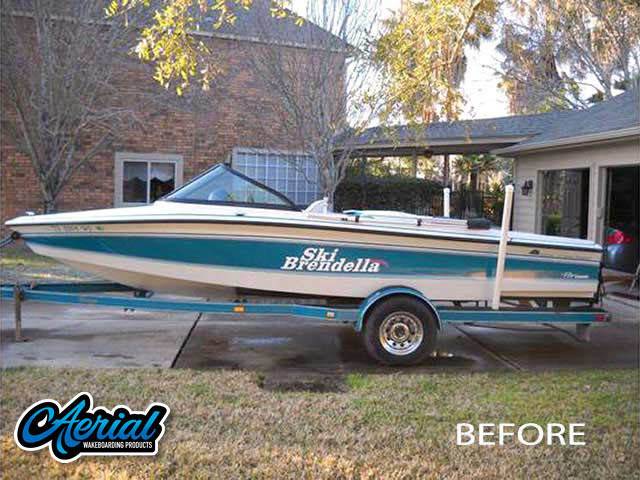 1993 Ski Brendella pro comp with an Assault Wakeboard Tower, photo 2 of 7
